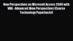 Read New Perspectives on Microsoft Access 2000 with VBA - Advanced (New Perspectives (Course