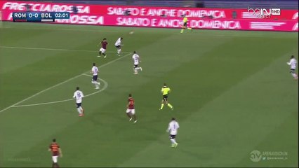 Iago Falqué Amazing Chance - AS Roma 0 - 0 Bologna 11.04.2016 HD