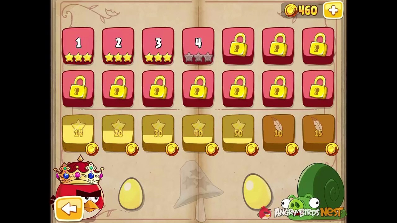 Angry Birds Seasons Fairy Hogmother Golden Egg #70 Walkthrough