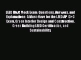[Read book] LEED ID&C Mock Exam: Questions Answers and Explanations: A Must-Have for the LEED