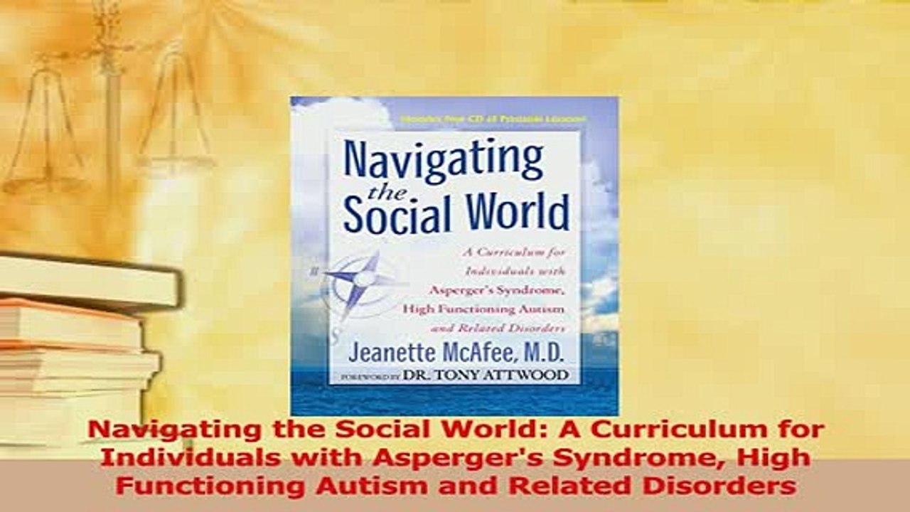 Read  Navigating the Social World A Curriculum for Individuals with Aspergers Syndrome High Ebook Free