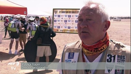 Grueling "Sand Marathon" sets off in Moroccan desert