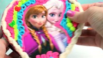 Playdoh Chocolate Candy Box Disney Frozen Queen Elsa Anna Valentines Day Holiday Toy Play Maker