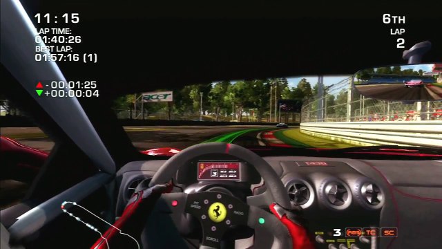 Ferrari Challenge Trofeo Pirelli Ps3 Gameplay Monza Video Dailymotion