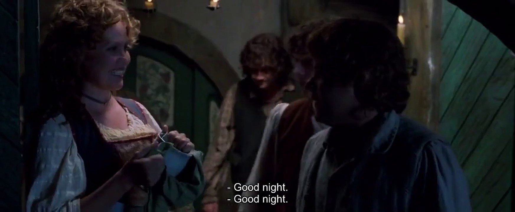 "Good night" - The Lord of the Rings: The Fellowship of the Ring