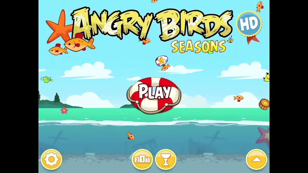 Angry Birds Seasons Piglantis Golden Egg #35 Walkthrough 2012