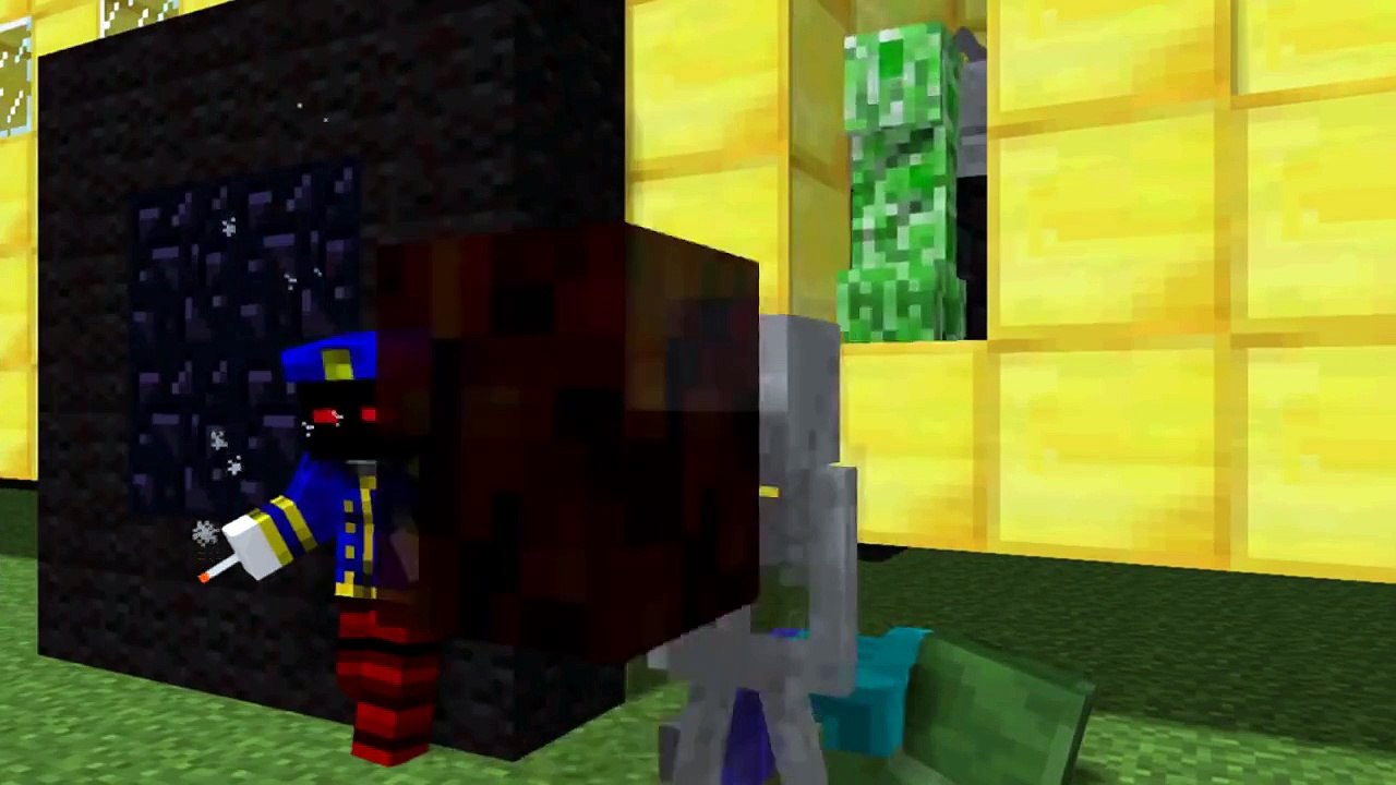 Minecraft School Monster Animation  │ Bus Trip (Willcraft Animations)