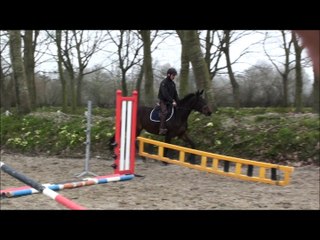 Dixye des Edènes - saut monté avril 2016