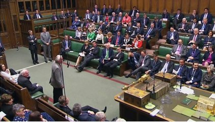 Labour MP Dennis Skinner suspended from chamber after refusing to withdraw Dodgy Dave comment 11Apr16