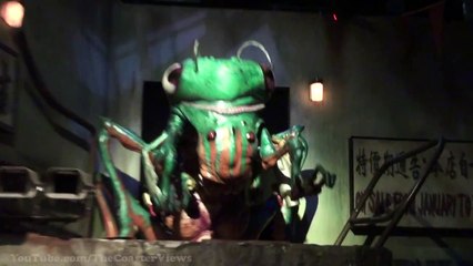 Universal Studios Men in Black: The Ride POV Alien Attack! Orlando Florida