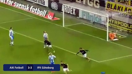 AIK Fotboll 3-3 IFK Göteborg - Highlights - 11.04.2016