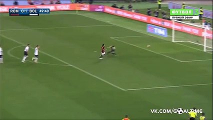 Mohamed Salah Goal - AS Roma 1-1 Bologna - 11-04-2016