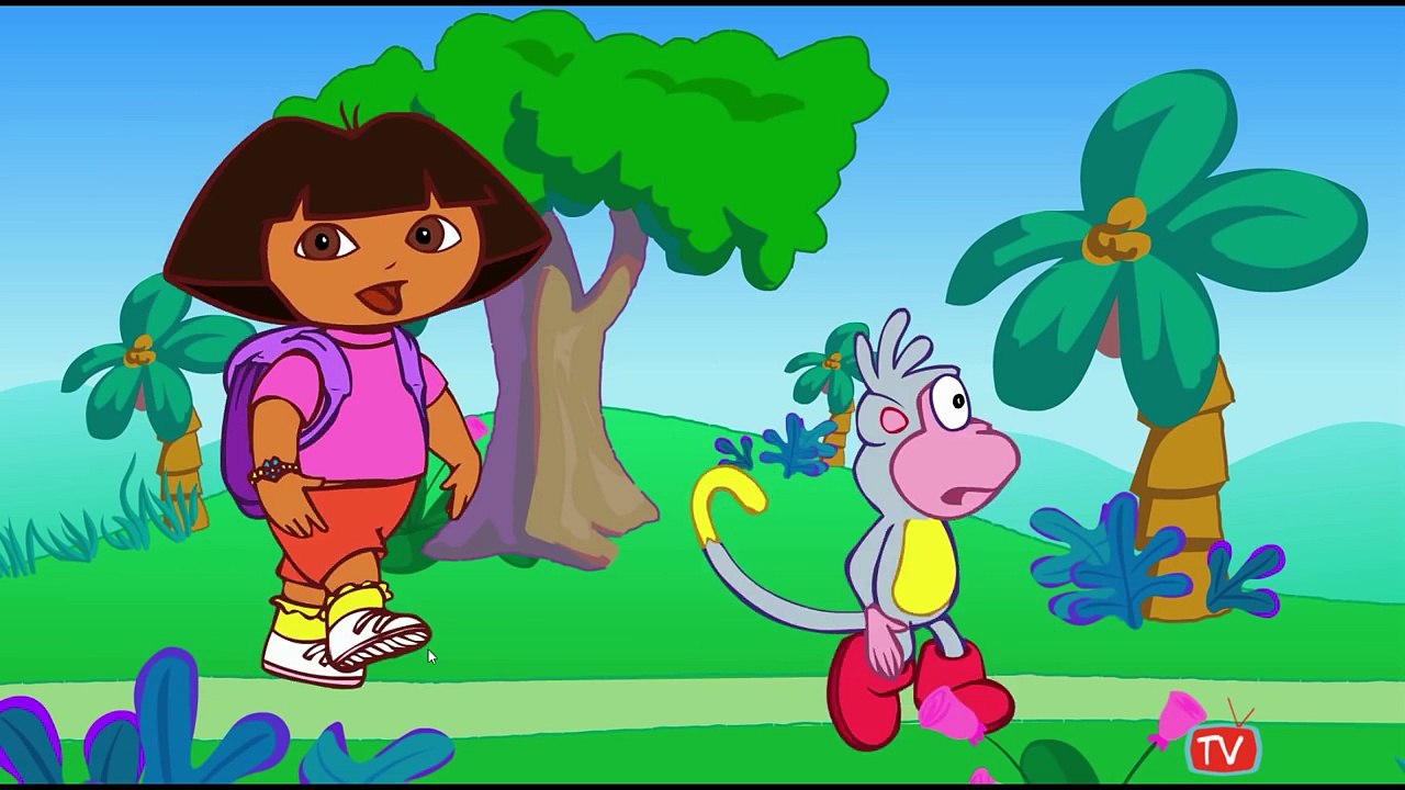 Dora the Explorer Gameplay Movie - Doras Spooky Forest - Kids Games