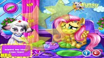 My Little Pony Friendship is Magic - Fluttershy at the Hospital Care Game for Kids