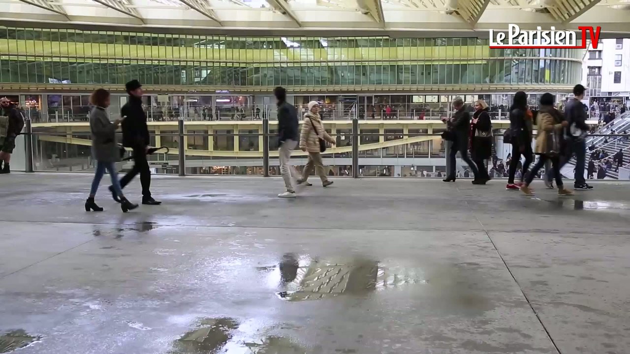 A peine inaugurée, la Canopée des Halles a déjà des fuites d'eau