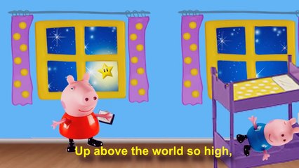 Peppa Pig Twinkle Twinkle Little Star brilha brilha estrelinha