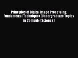 [PDF] Principles of Digital Image Processing: Fundamental Techniques (Undergraduate Topics