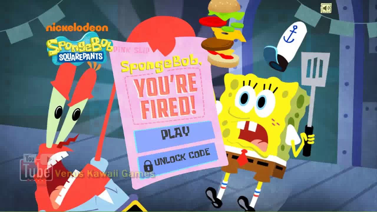 SpongeBob SquarePants: Youre Fired! Nick Games
