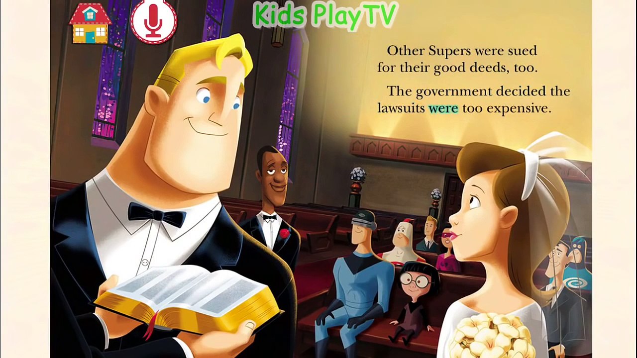 Bedtime Story for Kids - Disney The INCREDIBLES Storytime
