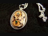 My Steampunk Jewelry Creations #1.wmv