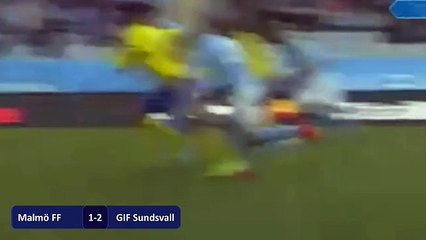 Malmö FF 1-2 GIF Sundsvall - Highlights - 11.04.2016