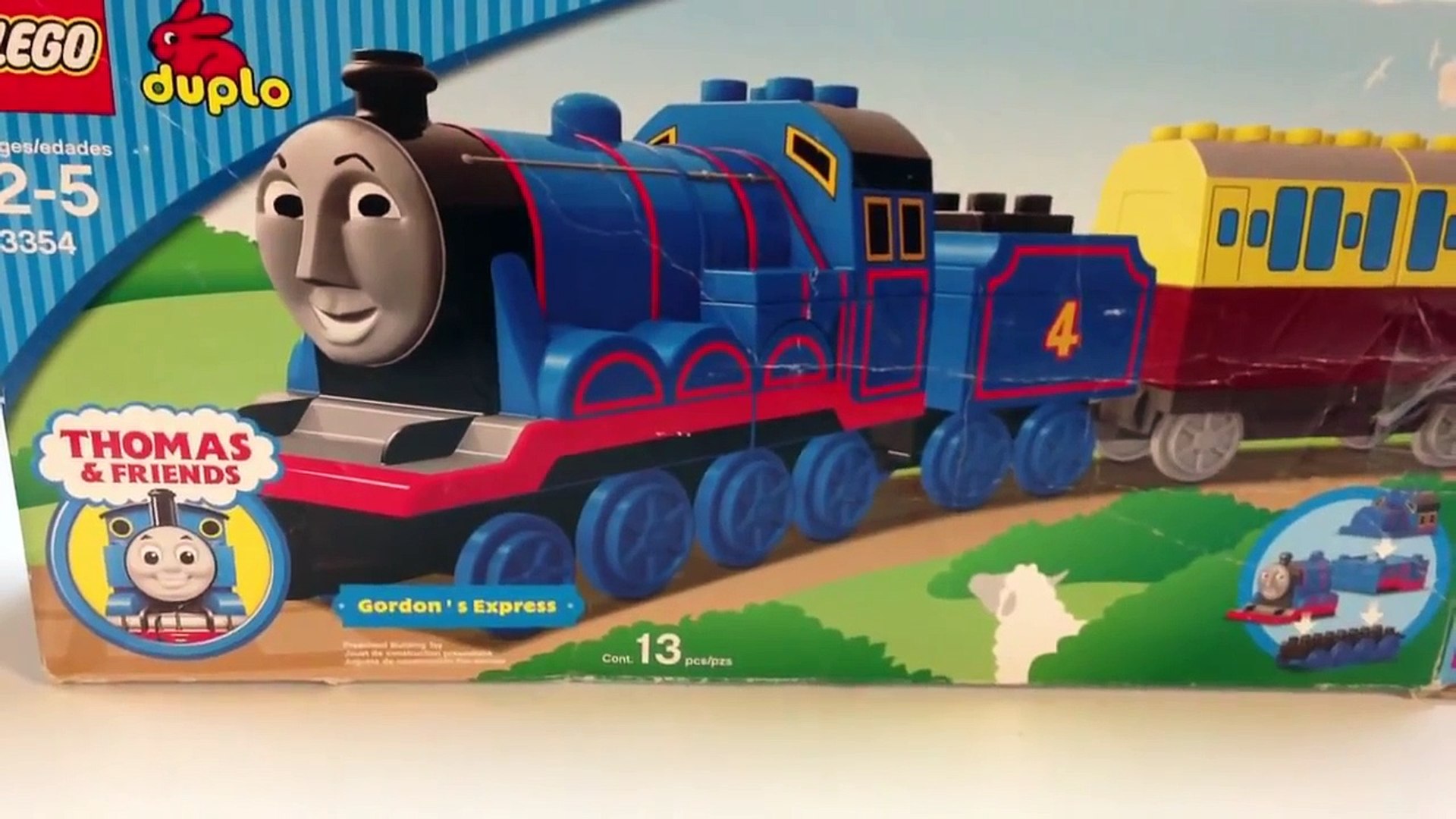LEGO DUPLO Thomas and Friends 3354 Gordons Express Train review and play -  Vidéo Dailymotion
