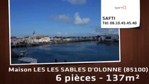 A vendre - maison - LES LES SABLES D'OLONNE (85100) - 6 pièces - 137m²