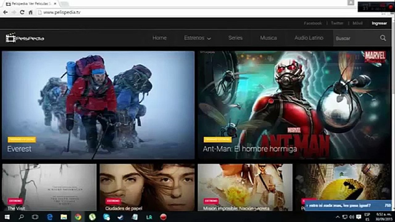 la mejor web para ver pelis pelispedia.tv  como Netflix pero gratis peliculas completas