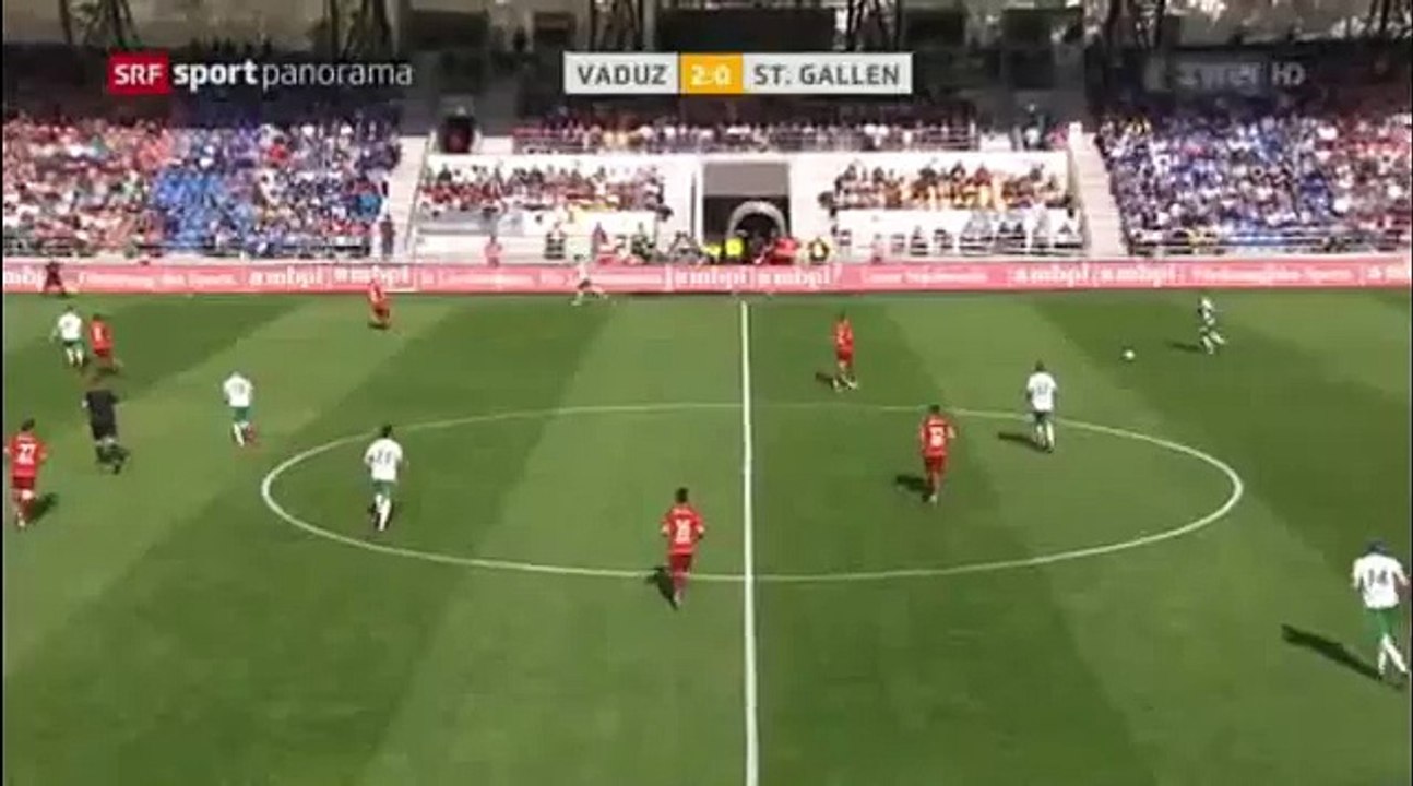 FC Vaduz 3:0 St. Gallen Runde 27 2015/16