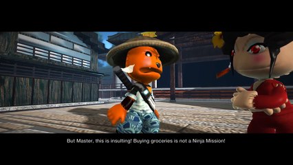 LittleBigPlanet 3 - NINJA CAT Reboot / 忍者キャット - LBP3 Animation