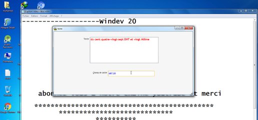 windev NombreEnLettres