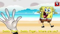 Finger Family | Spongebob Squarepants | Finger Family Rhymes | Kids Songs