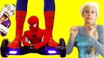 Pink Spidergirl vs Doctor Spiderman Frozen Elsa Frozen Anna Joker