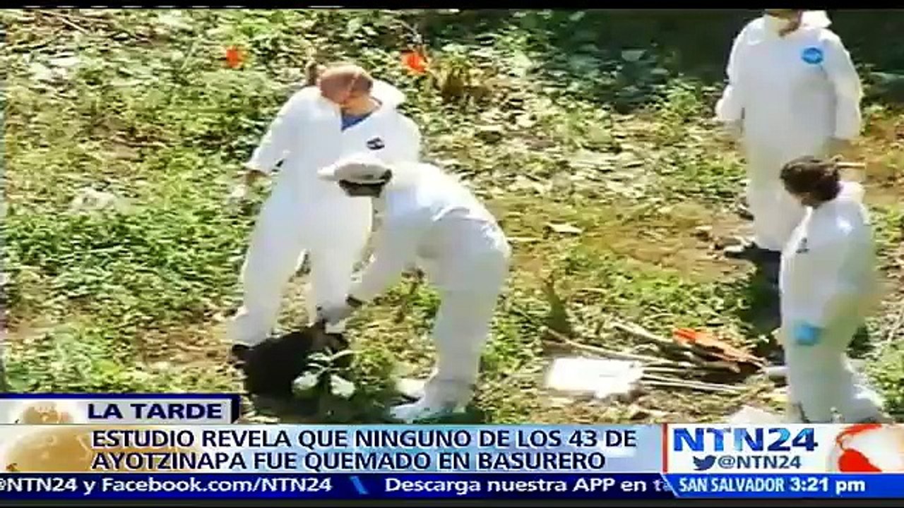 Restos óseos encontrados en basurero de Cocula no pertenecen a los 43 estudiantes de Ayotzinapa, según nuevo peritaje de fuego