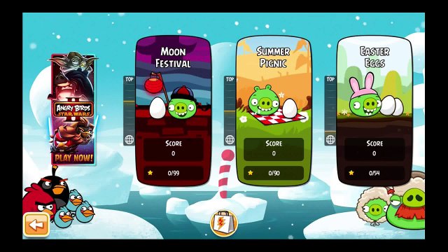 Angry Birds - Angry Birds Season Moon Festival Walkthrough Level 1- 5