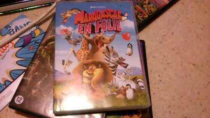 Original DVD Opening : Madly Madagascar (French European Rental 2014)