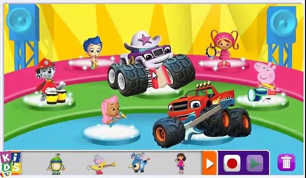 Nick Jr Music Maker - Blaze and The Monster Machines Bubble Guppies Shimmer and Shine
