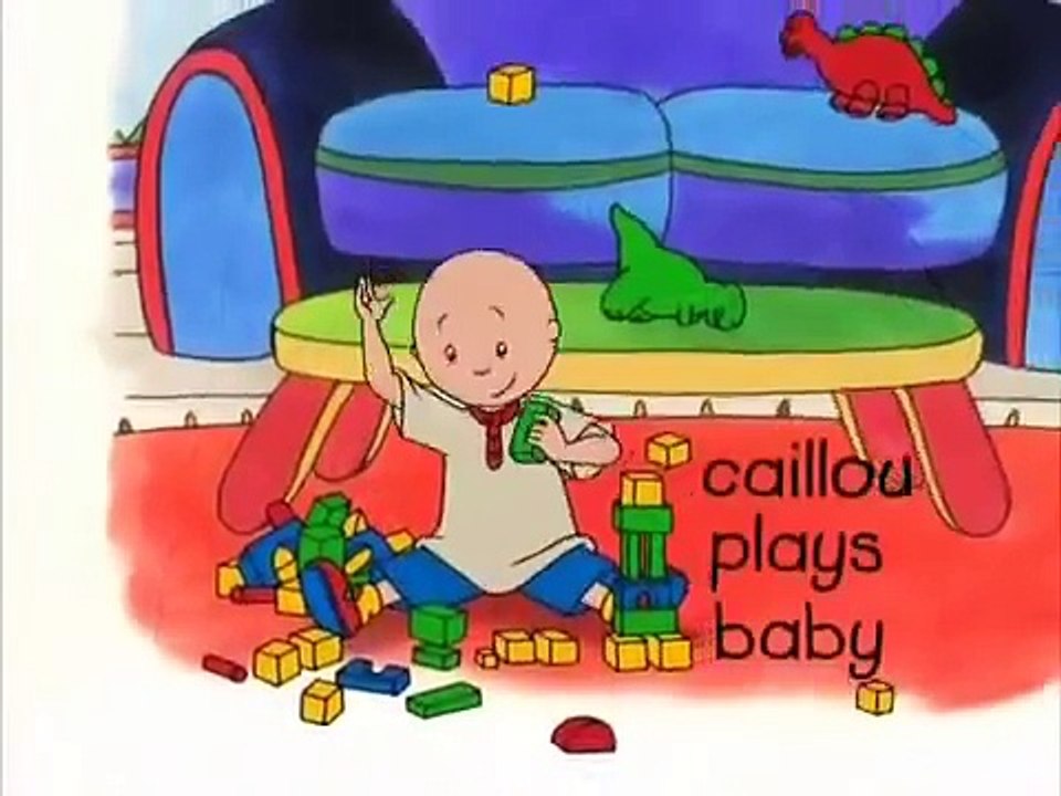 Caillou Plays Baby
