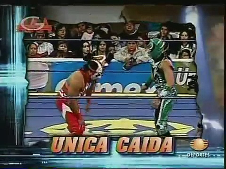 AAA-SinLimite 2009-04-17 Tepic 02  AAA Cruiserweight Title Quarter Final - Laredo Kid vs. S?per Fly