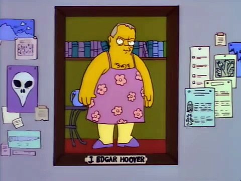 The Simpsons - Agents Mulder and Scully