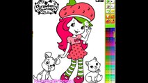 Strawberry Shortcake Painting Games - Strawberry Shortcake Coloring Games