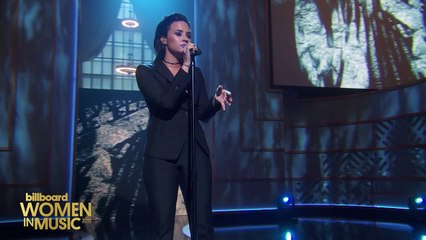 Demi Lovato - Stone Cold Live at Billboard Women in Music