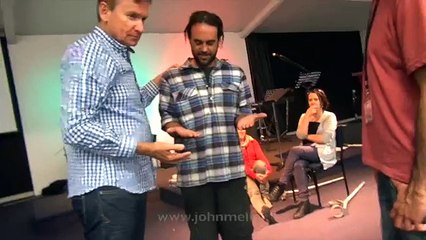 Painful broken wrist injuries miracle healing - John Mellor Australian Healing Ministry