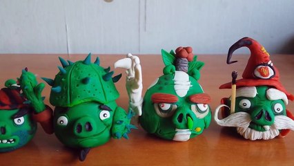 Angry Birds Epic clay collection #2 (Pig Horde)