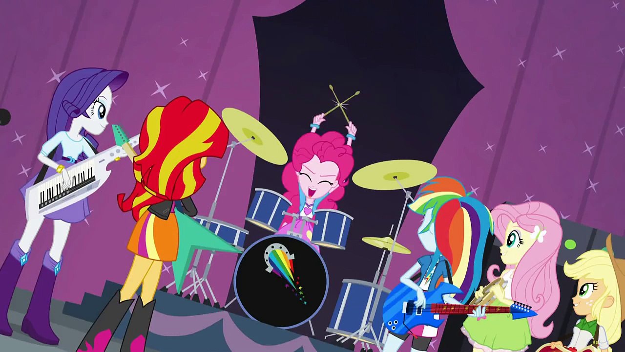 Shine Like Rainbows [With Lyrics] - My Little Pony Equestria Girls Rainbow Rocks Song