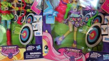 My Little Pony Equestria Girls Friendship Games Fluttershy and Applejack Review