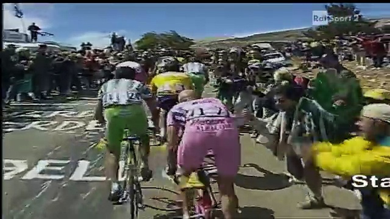 Marco Pantani vs Lance Armstrong - Tour de France 2000 - Carpentras Mont Ventoux