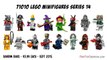 Lego Minifigures Series 14 Halloween Monsters 71010 Stop Motion Review