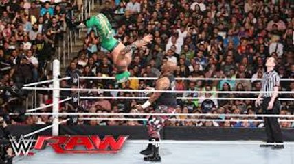 Lucha Dragons vs. Dudley Boyz - No. 1 Contenders' Tag Team Tournament- Raw, April 11, 2016