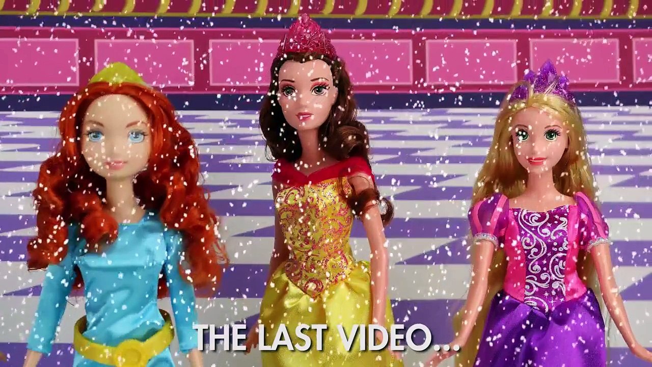 Annas Fire Powers Save Disney Princesses after Elsa gets Frozen Fever. DisneyToysFan